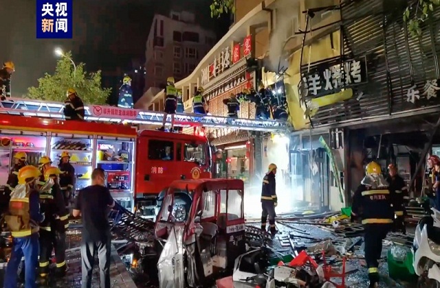 Restaurant Explosion: Tragic accident, massive explosion due to gas leak in restaurant, fire and smoke spread everywhere, 31 killed