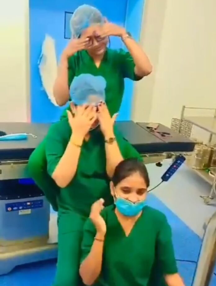 DKS हॉस्पिटल के नर्सों ने ऑपरेशन थिएटर में बनाई कोलावरी D का रील..सभी बर्खास्त, देखें VIDEO...