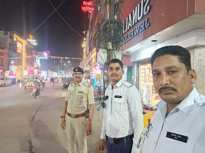 Traffic Korba : देर शाम सुनालिया चौक पर लग गया जाम