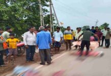 दर्दनाक हादसा : ट्रक ने बाइक को मारी ठोकर, मां-बेटी की मौत, पिता घायल, दो माह पहले ही बेटी की हुई थी शादी