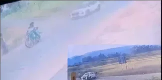 तेज रफ्तार कार ने छीनी तीन ज़िंदगियां CCTV में कैद फरार आरोपी, तलाश जारी