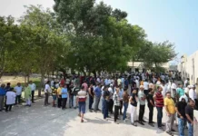 बिहार विधानसभा चुनाव के अंतिम चरण में नवादा में मामूली तनाव, पुलिस ने हालात किए नियंत्रित — शांतिपूर्ण रहा मतदान