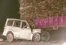 फैक्ट्री जा रहे मजदूरों की स्कॉर्पियो ट्रैक्टर से टकराई, कोरबा के दो युवकों की मौत