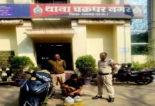 रायगढ़ में अवैध शराब तस्करी नाकाम, पुलिस की घेराबंदी में युवक धराया