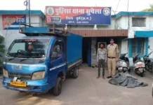 सुपेला: गोदाम में बड़ी चोरी का पुलिस ने किया खुलासा, 24 घंटे में आरोपी गिरफ्तार