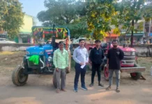 कोरबा में अवैध रेत खनन पर शिकंजा, राजस्व टीम ने ट्रैक्टर-जेसीबी जब्त किए