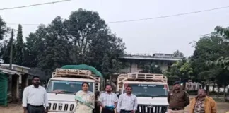 अवैध धान परिवहन पर बड़ी कार्रवाई, बिना दस्तावेज 58 क्विंटल धान ज