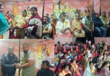 कुसमुंडा में हुआ 7 दिवसीय आध्यात्मिक श्री राम कथा का भव्य समापन ,मुख्य अतिथि नगर पालिका अध्यक्ष श्रीमती सोनी विकास झा हुए शामिल