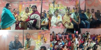 कुसमुंडा में हुआ 7 दिवसीय आध्यात्मिक श्री राम कथा का भव्य समापन ,मुख्य अतिथि नगर पालिका अध्यक्ष श्रीमती सोनी विकास झा हुए शामिल