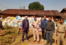 छत्तीसगढ़–ओडिशा बॉर्डर पर धान तस्करी पर कड़ा शिकंजा, 28 वाहन और 1370 क्विंटल धान जब्त