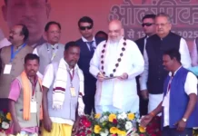 बस्तर ओलंपिक 2025 के समापन में शामिल हुए अमित शाह, रायपुर बैठक में नक्सल ऑपरेशन की हुई समीक्षा