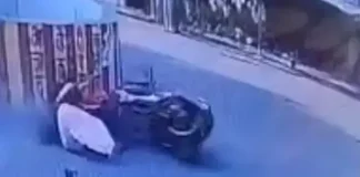 घर लौट रही शिक्षिका को कार ने मारी जोरदार टक्कर, हालत स्थिर