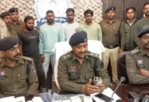 20 लाख की लूट–अपहरण कांड का खुलासा: मास्टरमाइंड समेत 4 आरोपी गिरफ्तार