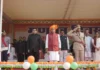 कोरबा में 77वां गणतंत्र दिवस: राजस्व मंत्री टंक राम वर्मा ने किया ध्वजारोहण, सीएसईबी फुटबॉल ग्राउंड पर हुआ मुख्य समारोह