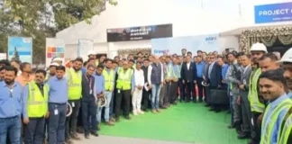 कोरबा में अडानी का दौरा, पताढ़ी पावर प्लांट विस्तार को लेकर निरीक्षण और कर्मचारियों से संवाद