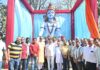 18 फीट ऊंचे शिव प्रतिमा का उद्योग मंत्री श्री लखन लाल देवांगन ने पूजन अर्चना कर किया अनावरण, विभिन्न धार्मिक अनुष्ठानों में हुए सम्मिलित