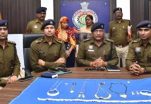 शीर्षक: घरेलू सहायिका निकली गहनों की चोर, दुर्ग पुलिस ने 24 घंटे में 20 लाख की चोरी का किया खुलासा