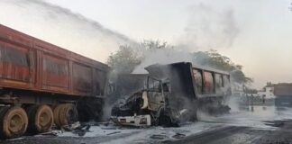 छत्तीसगढ़ में दो दर्दनाक सड़क हादसे: ट्रेलरों की भिड़ंत और पिकअप की टक्कर में 2 की मौत