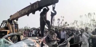 बाईपास पर दर्दनाक सड़क हादसा: 201 कोबरा बटालियन के 4 जवानों की मौत