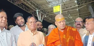 स्वामी कैलाशानंद गिरी का रायपुर आगमन, धर्म और संस्कृति पर दिया विशेष संदेश