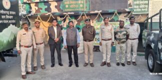 चोटिया हाथी नियंत्रण केंद्र का औचक निरीक्षण, व्यवस्थाओं पर दिए गए जरूरी निर्देश