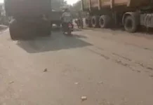 कोरबा में दर्दनाक सड़क हादसा: शारदा बायपास पर ट्रेलर की टक्कर से चालक की मौत, आरोपी फरार