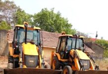 अवैध खनिज उत्खनन पर बड़ी कार्रवाई: 2 जेसीबी और 9 हाईवा समेत 11 वाहन जब्त