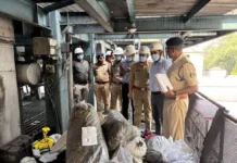 नशे पर बड़ा प्रहार: 560 किलो से ज्यादा गांजा और नशीली गोलियां फर्नेस में जलाकर नष्ट