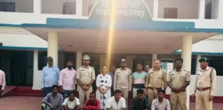 शिकार गिरोह का पर्दाफाश, बाघ-तेंदुए की खाल के साथ 8 आरोपी गिरफ्तार