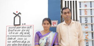 शासन की योजनाओं से साकार हुआ सपनाः- गुंजा साहू को मिला पक्का आवास