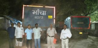 अवैध रेत परिवहन पर बड़ी कार्रवाई, 13 हाईवा और 3 ट्रैक्टर जब्त