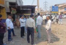 भाजपा पूर्व जिलाध्यक्ष के भाई की दबंगई, कब्जा हटाने पहुंची टीम से हुज्जतबाजी