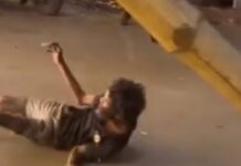 कोरबा में कार चालक की खतरनाक हरकत, मानसिक रूप से अस्वस्थ व्यक्ति को घसीटा