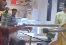 रेलवे स्टेशन कैफे में बर्थडे पार्टी के बाद बवाल, छेड़छाड़ के विरोध पर कुर्सियों से हमला
