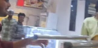 रेलवे स्टेशन कैफे में बर्थडे पार्टी के बाद बवाल, छेड़छाड़ के विरोध पर कुर्सियों से हमला