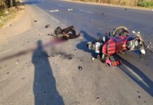 होली की खुशियां मातम में बदली: NH-30 पर पिकअप की टक्कर से छात्र की मौत, बहन की हालत गंभीर