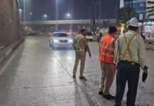 ड्रंक-ड्राइविंग चेकिंग के दौरान हंगामा: खुद को संगठन पदाधिकारी बताकर युवक ने ट्रैफिक पुलिस को दी धमकी