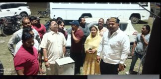 होली से पहले बांकीमोंगरा में रोशनी की सौगात: नगर पालिका अध्यक्ष ने किया स्काई लाइट का भव्य शुभारंभ।