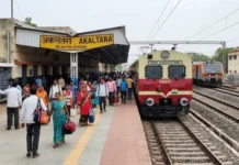 छत्तीसगढ़ में रेल सुविधा बहाल, अकलतरा सेक्शन से ट्रेनों का संचालन शुरू