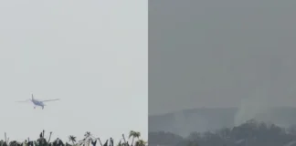 बड़ा विमान हादसा: आरा पहाड़ से टकराकर प्राइवेट प्लेन क्रैश, पायलट-को-पायलट के मारे जाने की आशंका