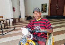 रुमगरा निवासी दिव्यांग मदन दास को मिली बैटरी चालित ट्राइसाइकिल, मिला आवागमन का सशक्त साधन