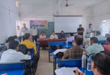 जिले में जनगणना प्रशिक्षण का निरीक्षण, प्रगणकों को डिजिटल प्रक्रिया समझने के निर्देश