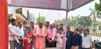 पूर्व मंत्री जय सिंह अग्रवाल ने टी. पी. नगर कोरबा में शीतल शरबत मंदिर का किया शुभारंभ