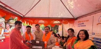 भाजपा की इंदौर में आयोजित प्रशिक्षण कार्यशाला में कोरबा से हितानंद हुए शामिल