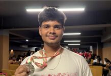 श्रेयांश साहू ने पावरलिफ्टिंग चैंपियनशिप में जीता सिल्वर मेडल, कोरबा का बढ़ाया मान