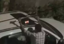 नशे में वकील ने लहराए हथियार, कॉलोनी में मचा हड़कंप — वीडियो वायरल होते ही पुलिस ने किया गिरफ्तार