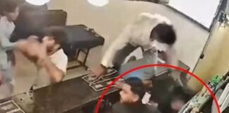 मैनेजर पर हमला, शराब नहीं देने पर युवकों ने बोतलों से किया वार, CCTV फुटेज वायरल