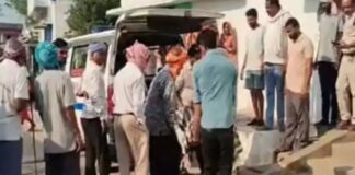 गांव में महिला की संदिग्ध हालत में जलकर मौत, दरवाजा अंदर से बंद मिला