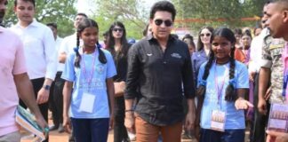 बस्तर पहुंचे सचिन तेंदुलकर, CM साय बोले — बदलते बस्तर की मजबूत पहचान