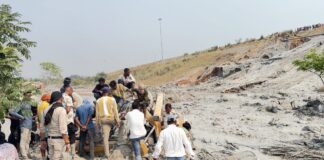 झाबू राखड़ डैम बना मौत का गड्ढा: हफ्ते में दूसरी बार टूटा बांध, JCB ऑपरेटर की मौत; शंकर इंजीनियरिंग पर गंभीर आरोप